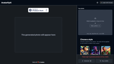 Avatarify-AI application screenshot