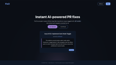 FixO application screenshot